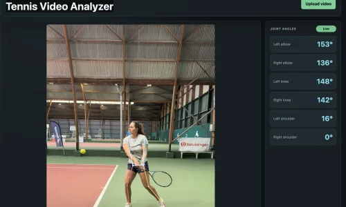 Tennis Video Analyzer screenshot