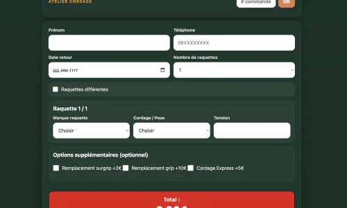 Atelier cordage screenshot
